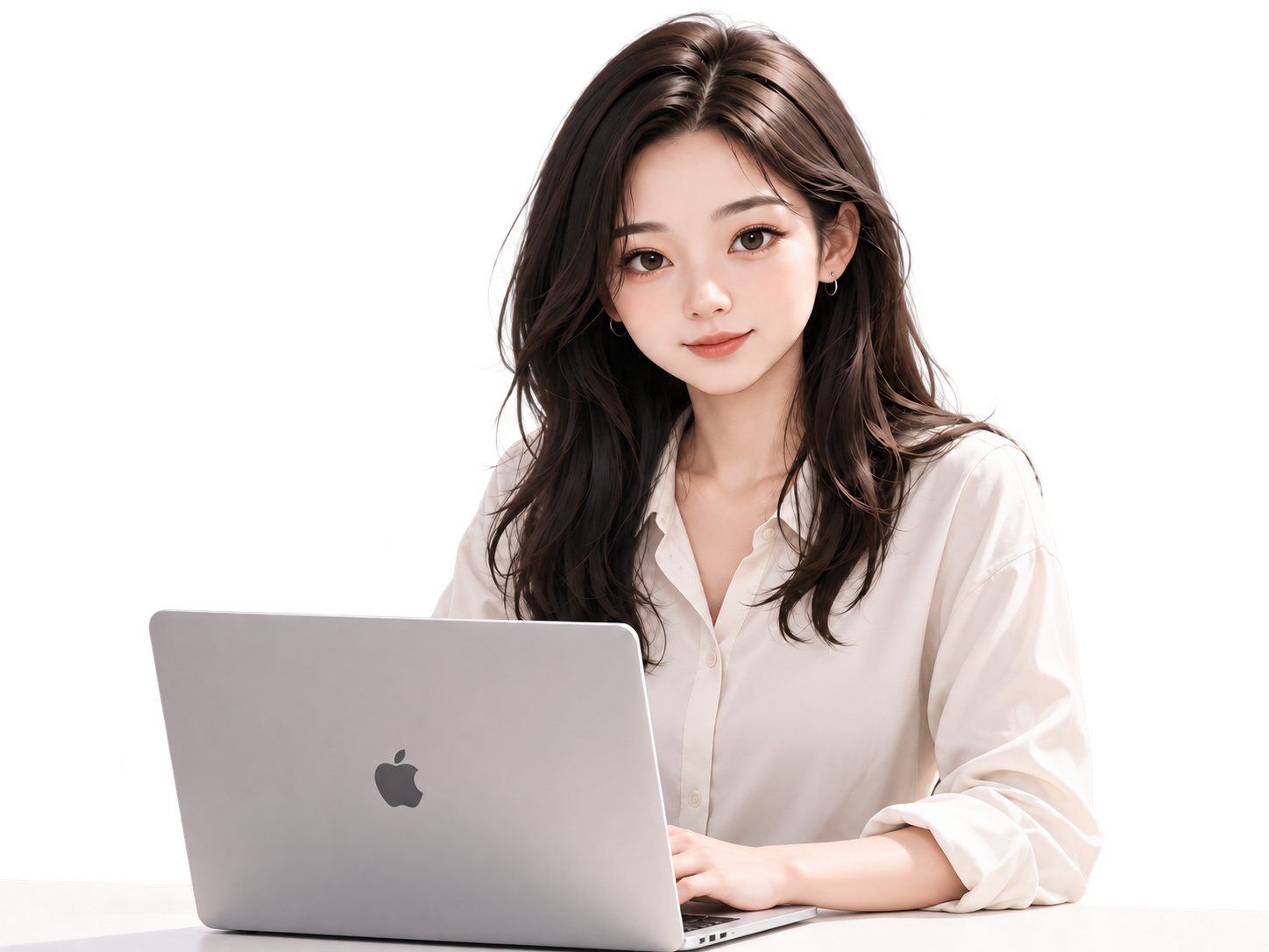 coerix 的电脑办公形象示意